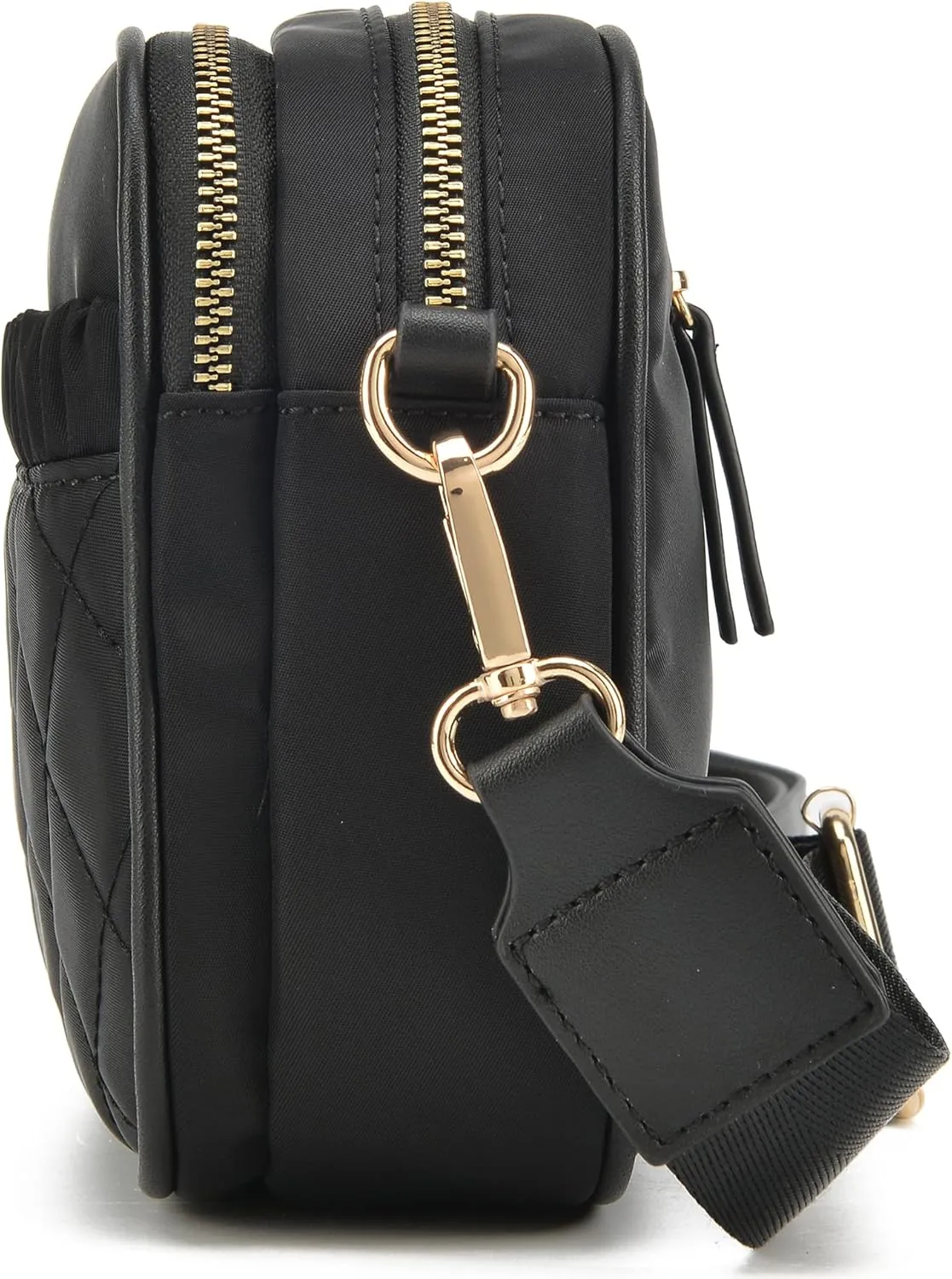 lola mae Crossbody Bags for Women Quilted Nylon Travel Shoulder Purse