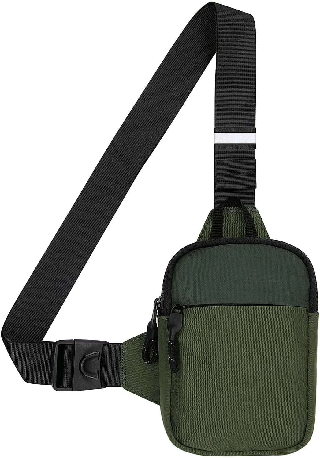 Long Keeper Mini Sling Bag - Men Women Small Waterproof Crossbody Bag Casual Phone Chest Bag for Travelling Hiking