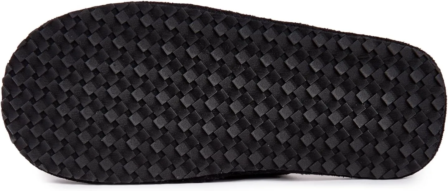Lucky Brand Boy's Fleece Clog Micro Suede Tab Slippers – Warm and Comfortable Indoor Footwear