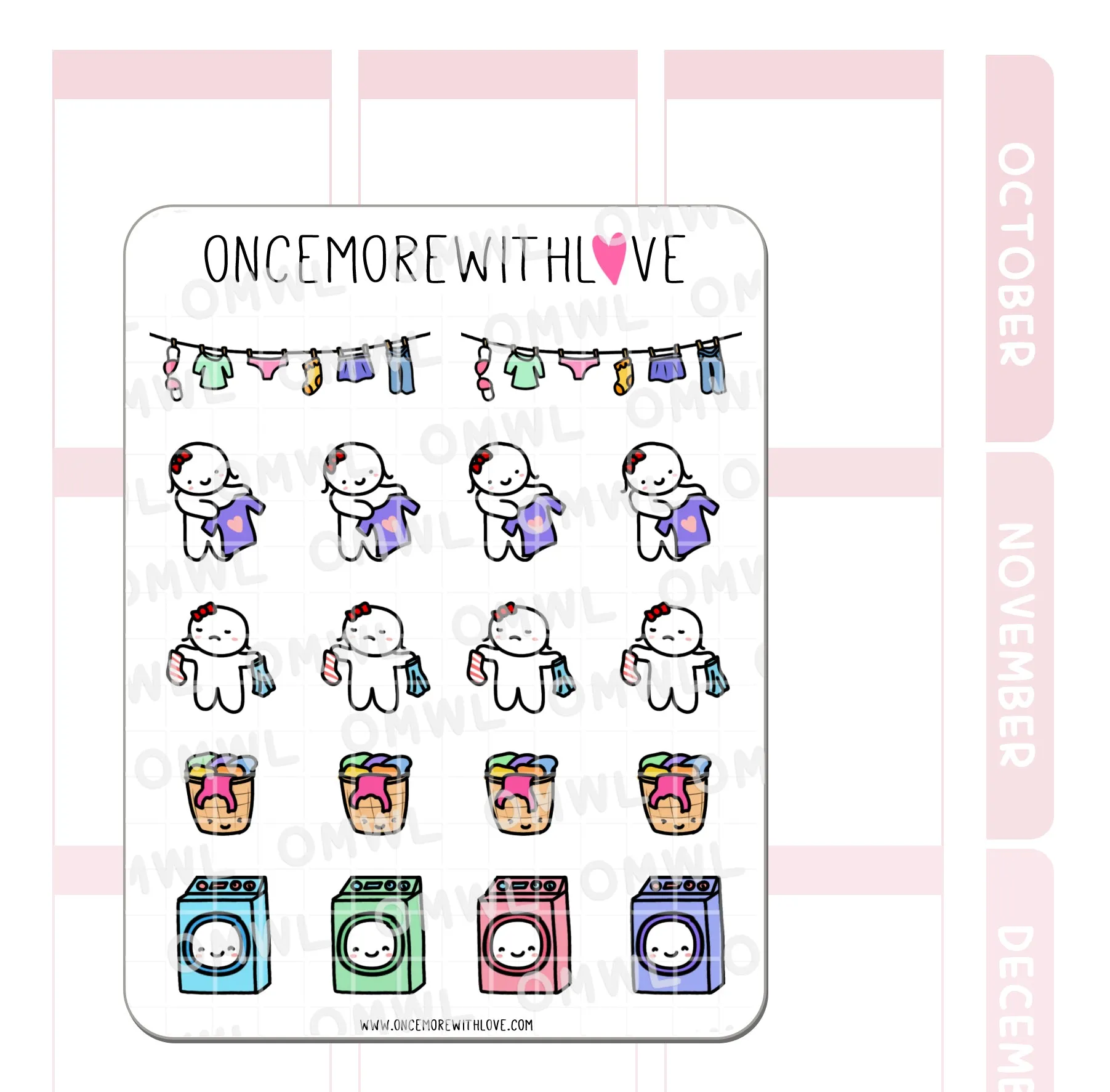 M30 - Laundry Banner and Laundry Chores