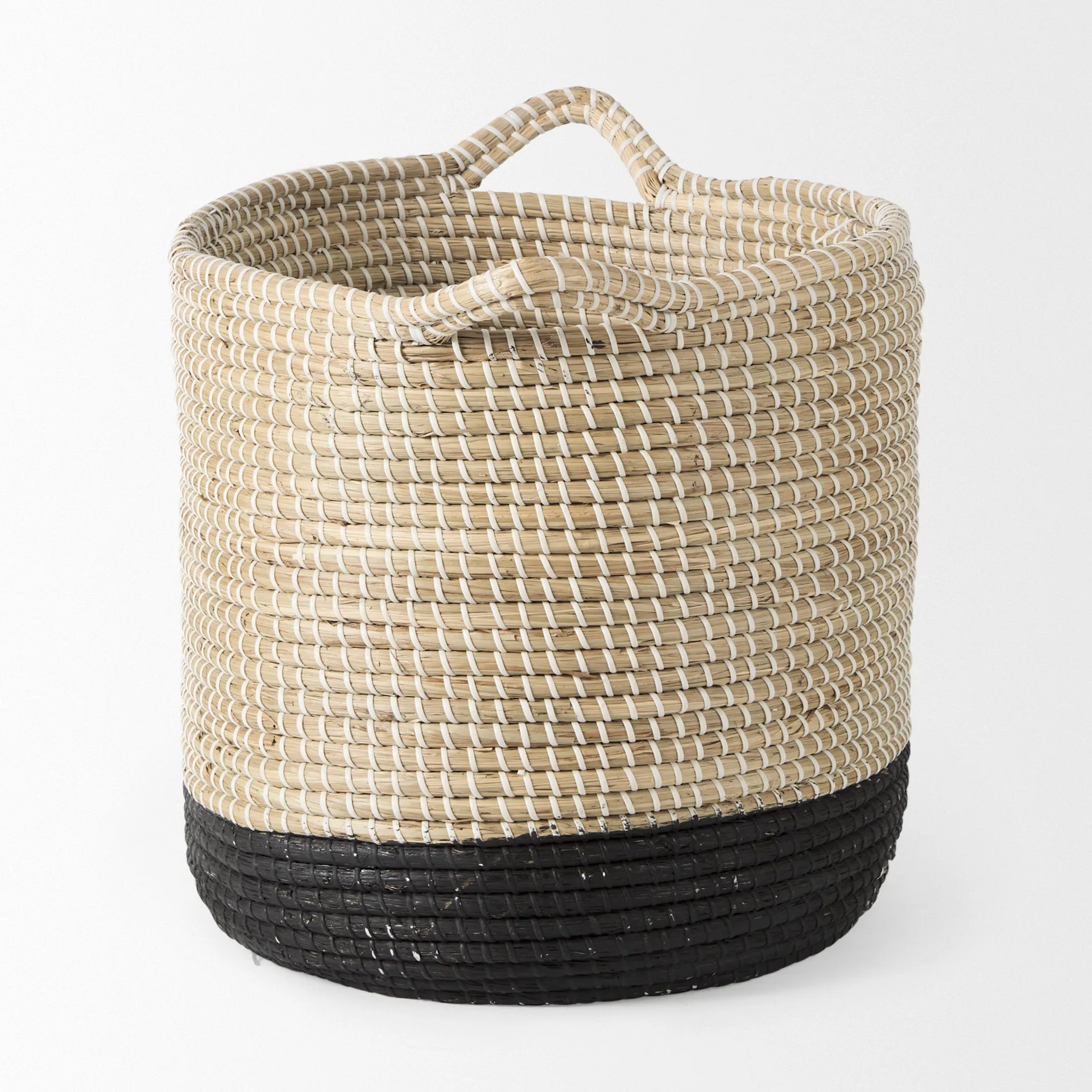 Maddie Seagrass Basket | Black