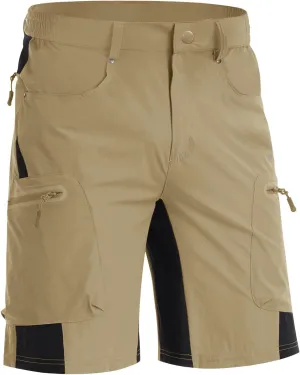 MAGNIVIT Men's Hiking Shorts Quick Dry Cargo Shorts Ripstop Tactical Water Repellent Work Shorts with Multi-Pockets
