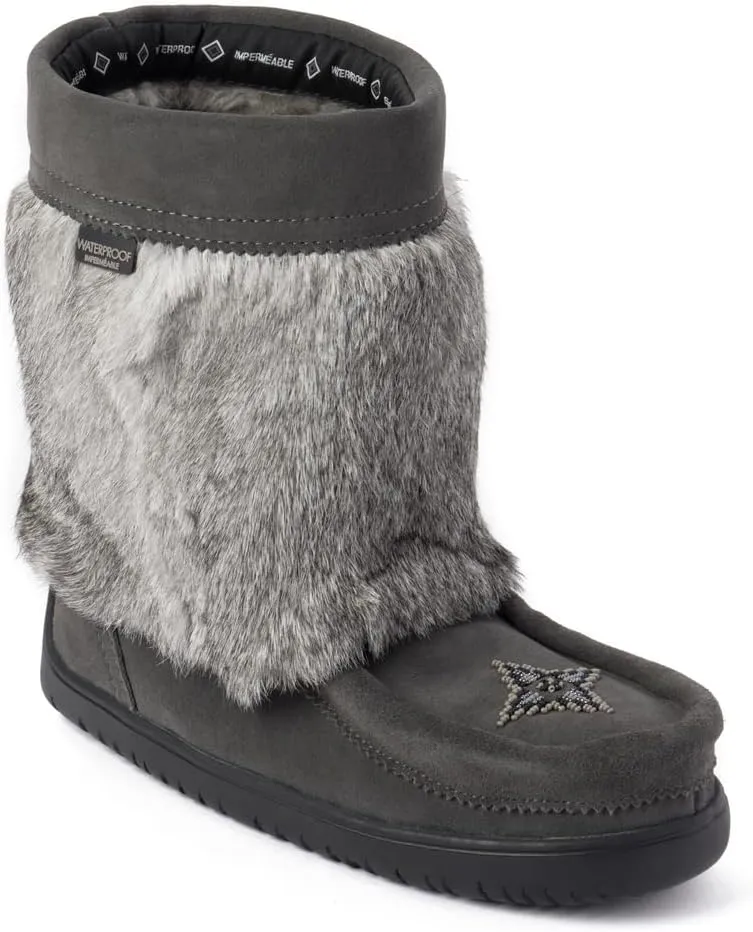 Manitobah Waterproof Half Mukluk - Winter Footwear, Negative 32C Rated, Suede