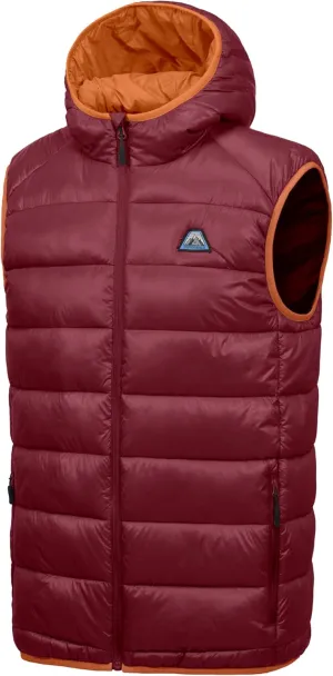 Mapamyumco Men’s Lightweight Puffer Vest with Hood, Water-Resistant Sleeveless Jacket for Hiking Ski