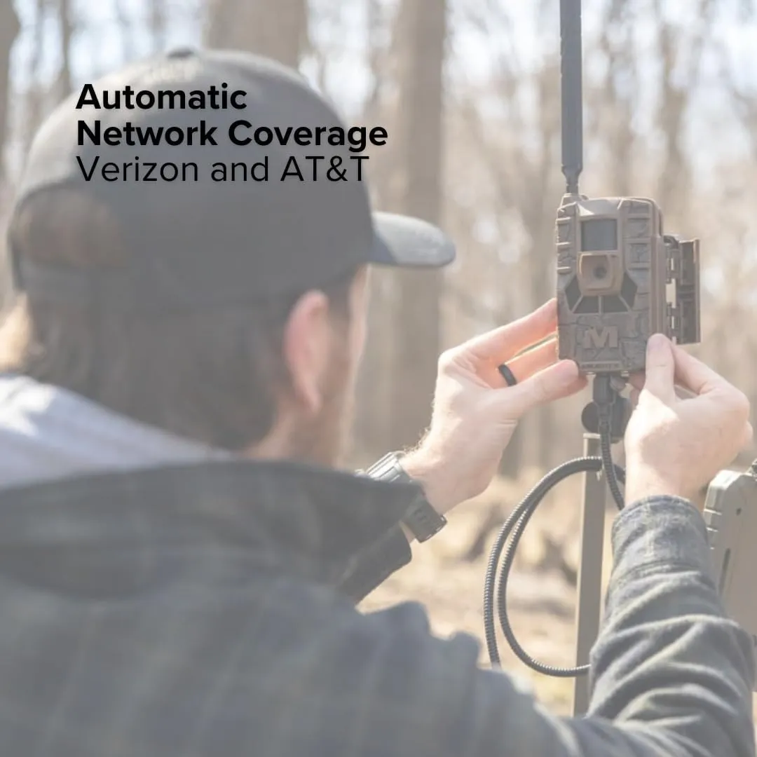 Matrix 36MP Imaging Cellular Trail Camera with On Demand Photo Bundle with Lithium-Ion Solar Battery, 32GB Ultra SDHC UHS-I Memory Card, and Card Reader