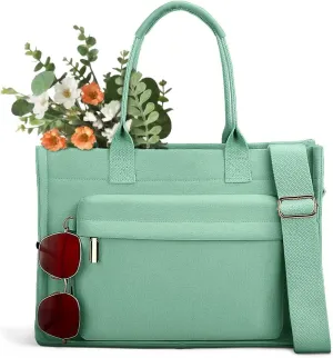 Medium Canvas Tote Bag for Women, Womens Tote Bag for School Bags Travel Crossbody Purse With Zipper Pocket