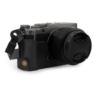 MegaGear Fujifilm X-A7 Ever Ready Leather Camera Half Case