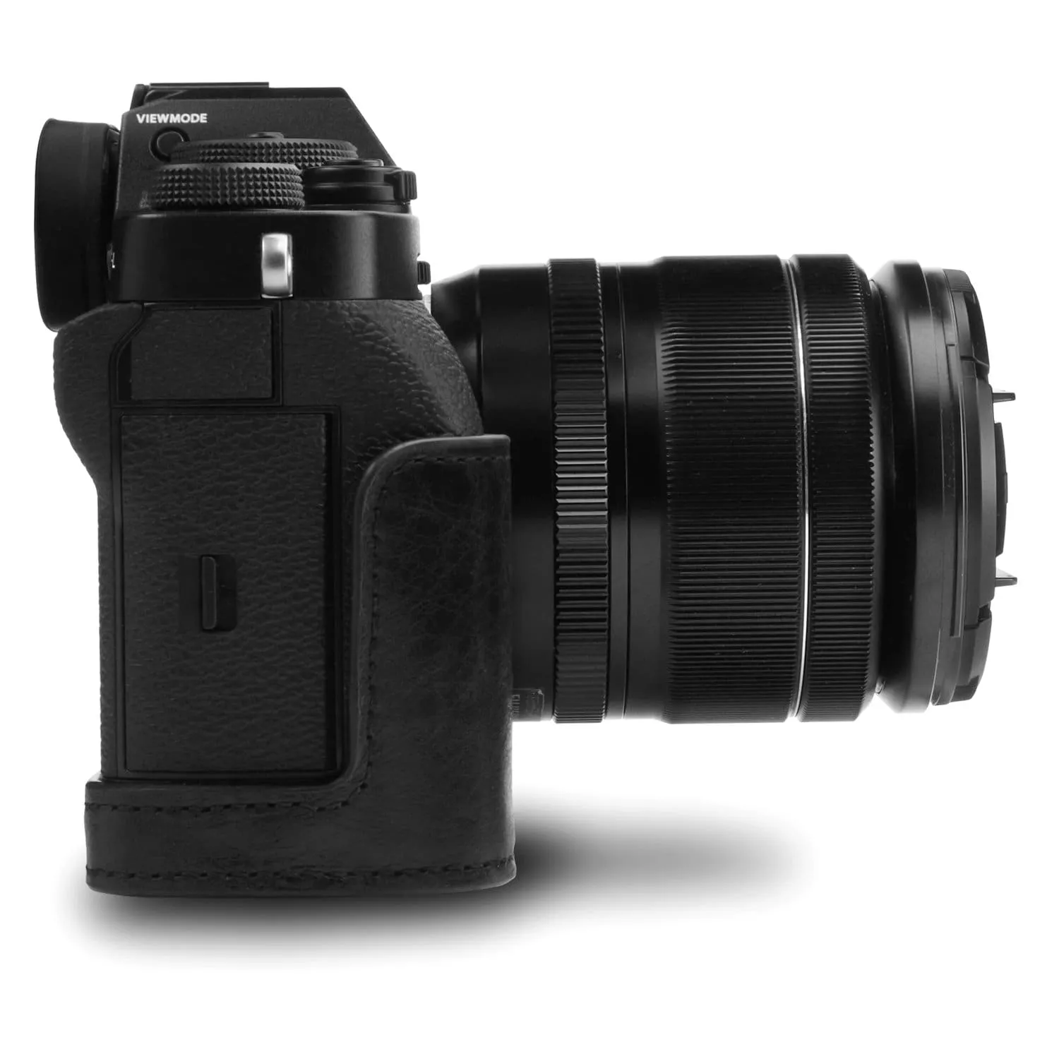 MegaGear Fujifilm X-T3 (XF23mm, XF56mm & 18-55mm Lenses) Ever Ready Top Grain Leather Camera Case and Strap