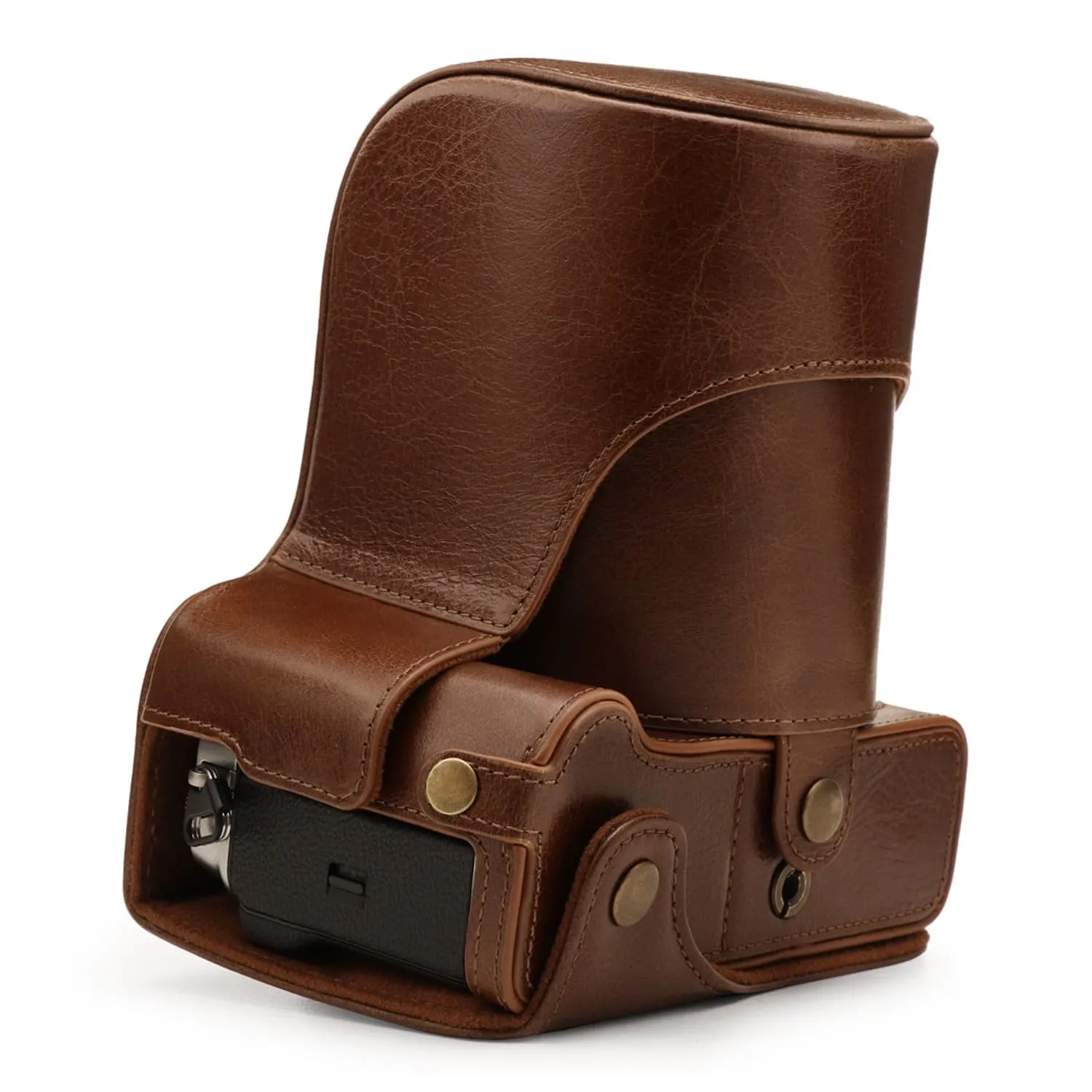 MegaGear Fujifilm X-T4 (XF16-80mm) Ever Ready Top Grain Leather Camera Case