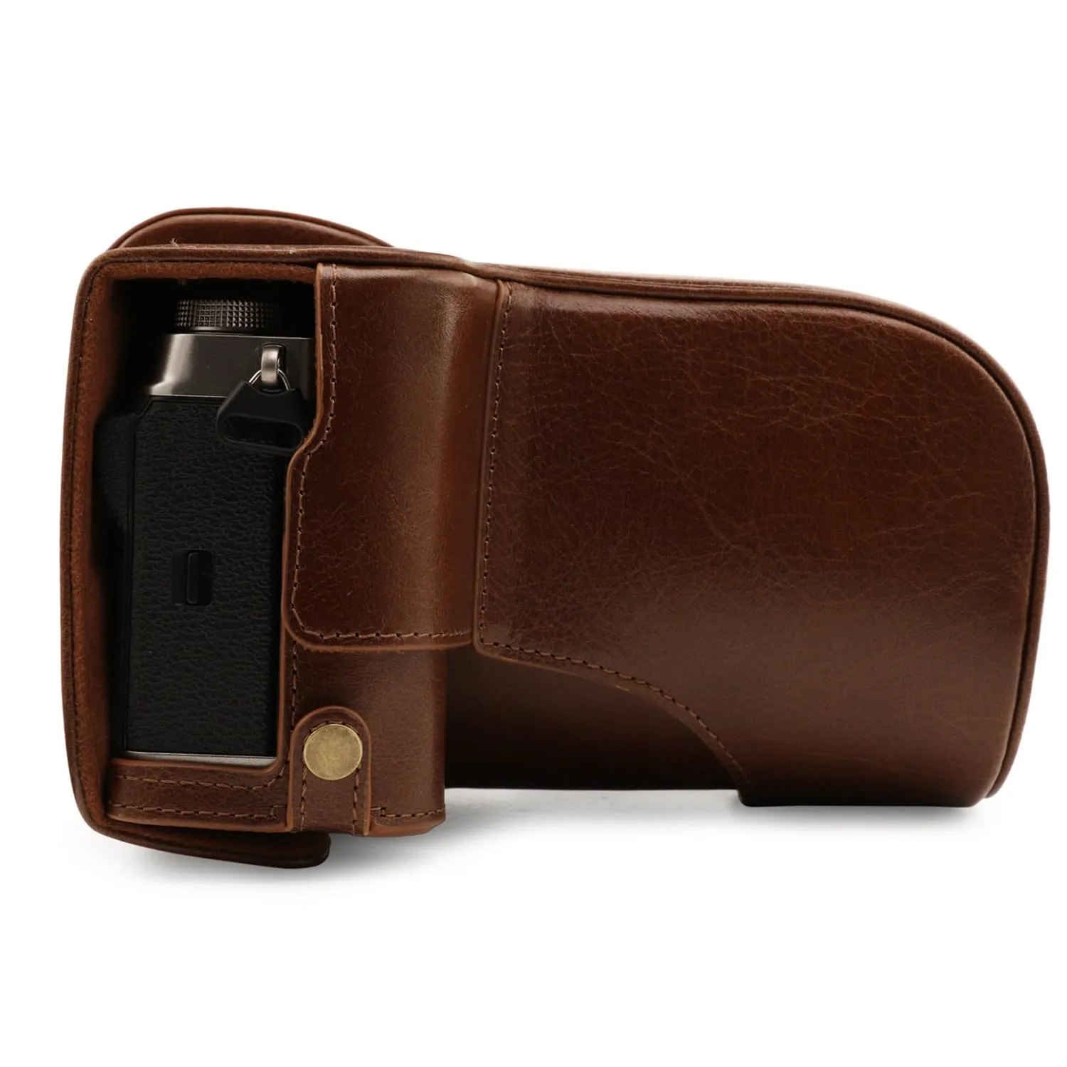 MegaGear Fujifilm X-T4 (XF16-80mm) Ever Ready Top Grain Leather Camera Case