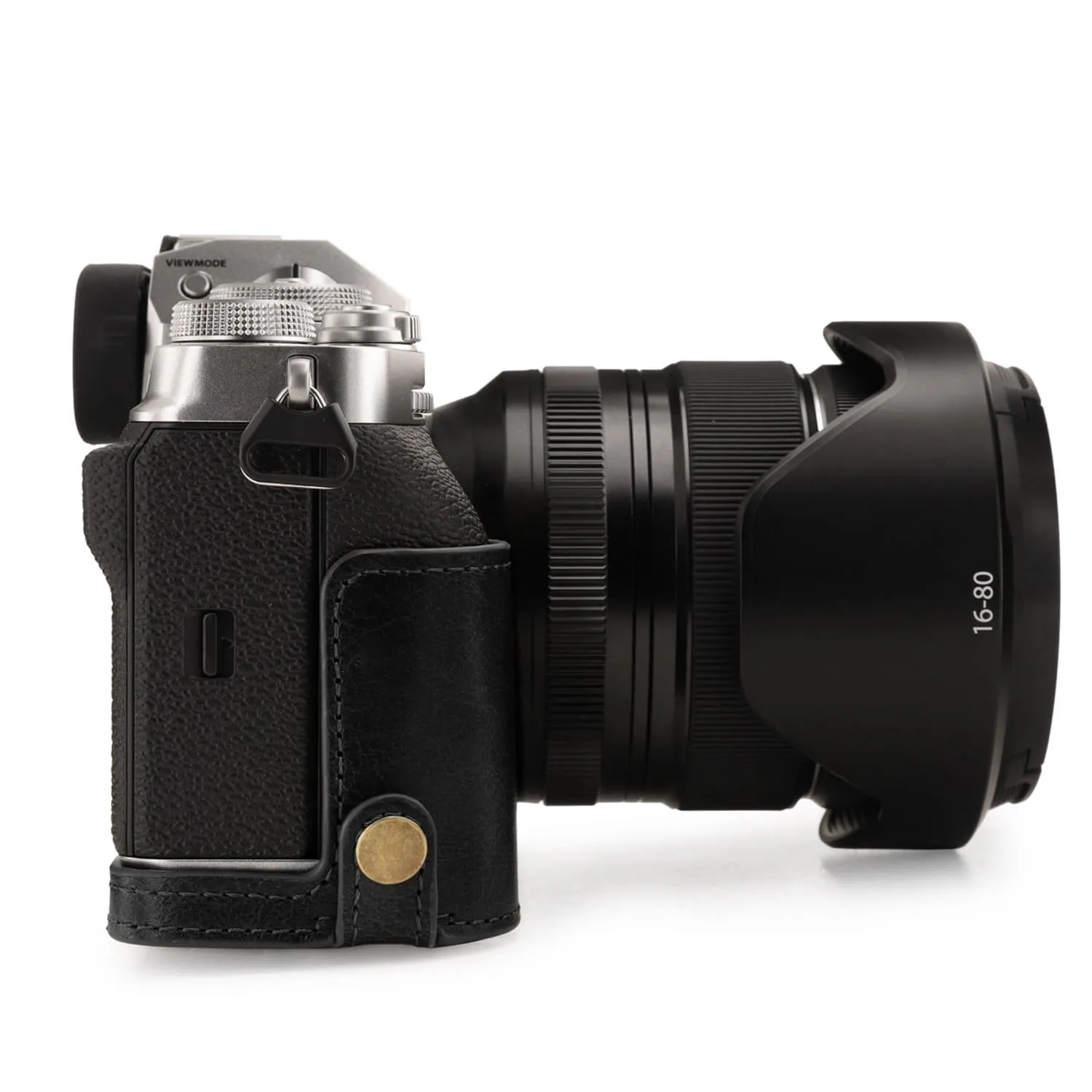 MegaGear Fujifilm X-T4 (XF16-80mm) Ever Ready Top Grain Leather Camera Case