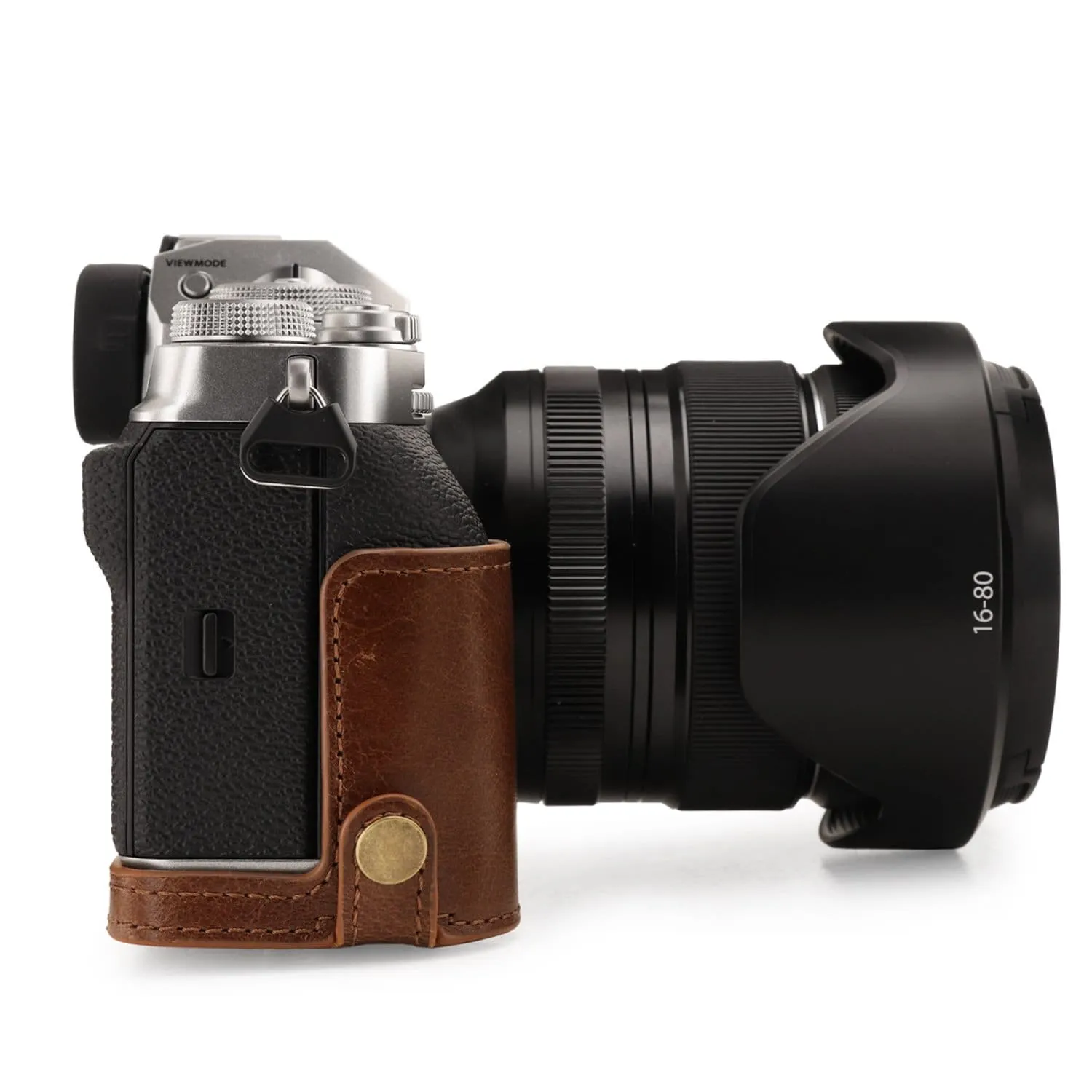MegaGear Fujifilm X-T4 (XF16-80mm) Ever Ready Top Grain Leather Camera Case