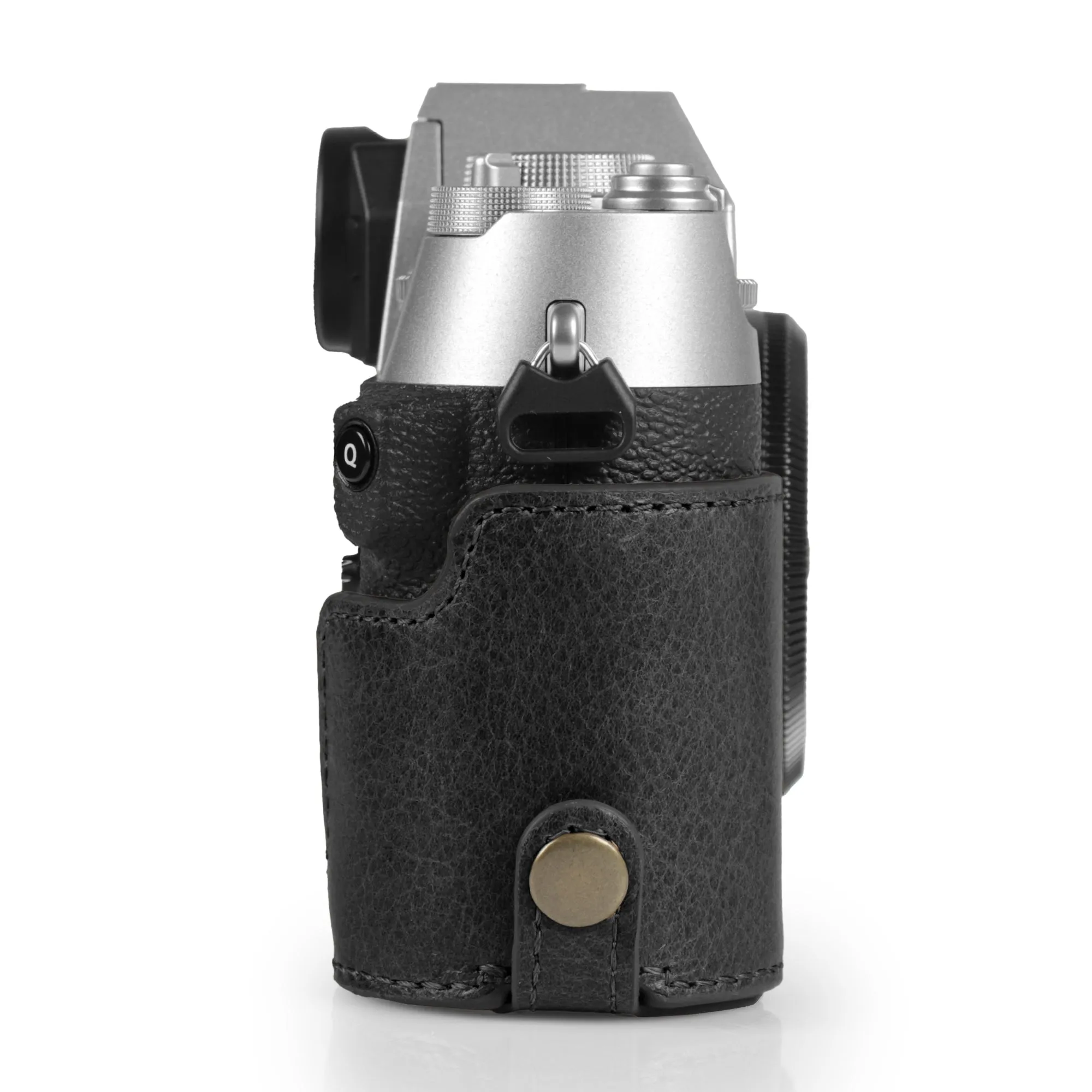 MegaGear Fujifilm X-T50 Ever Ready Genuine Leather Camera Half Case