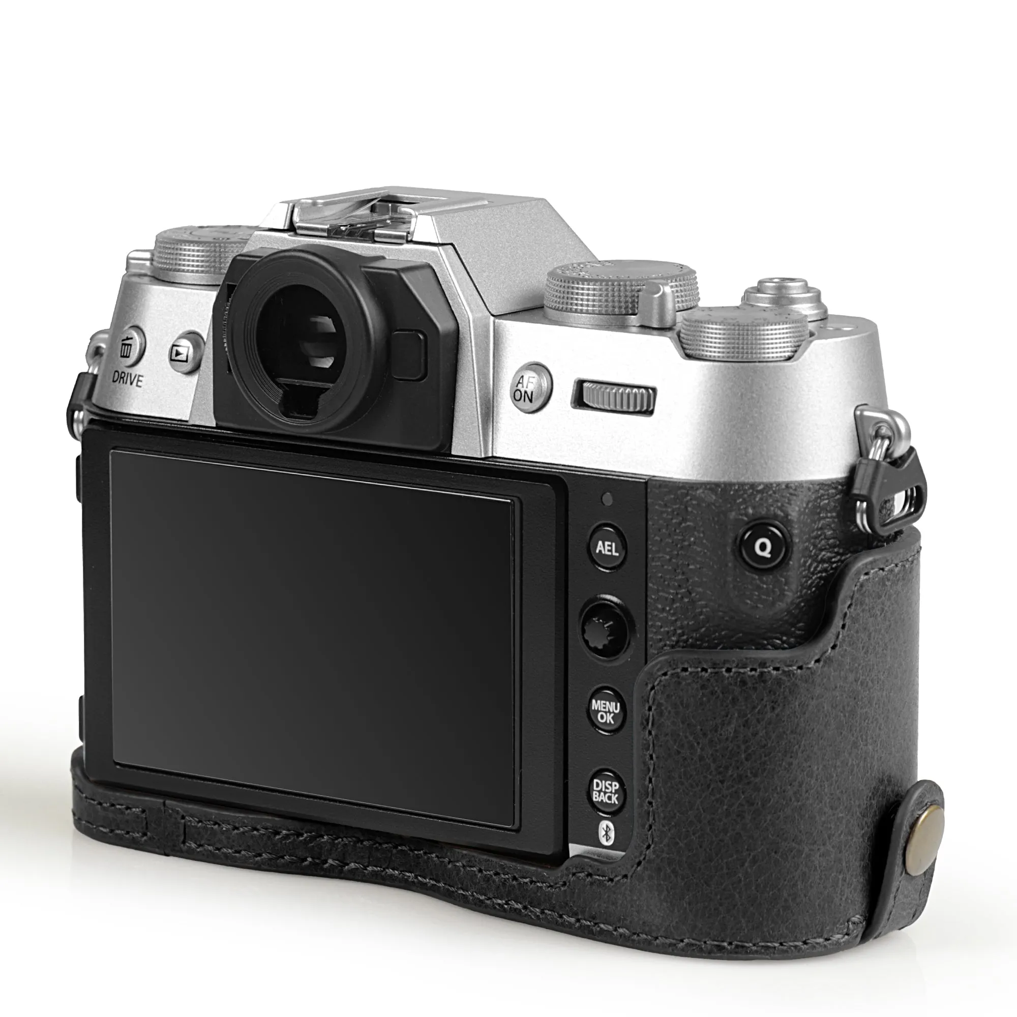 MegaGear Fujifilm X-T50 Ever Ready Genuine Leather Camera Half Case