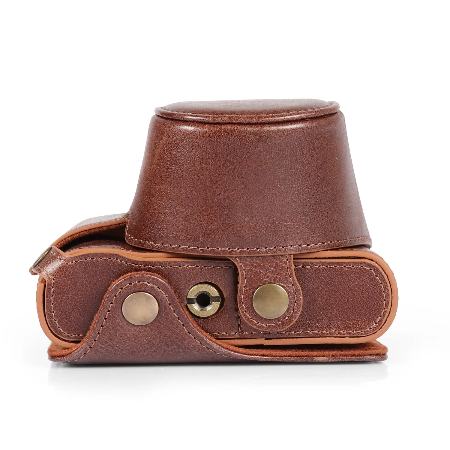 MegaGear Leica D-Lux 7 Ever Ready Top Grain Leather Camera Case and Strap
