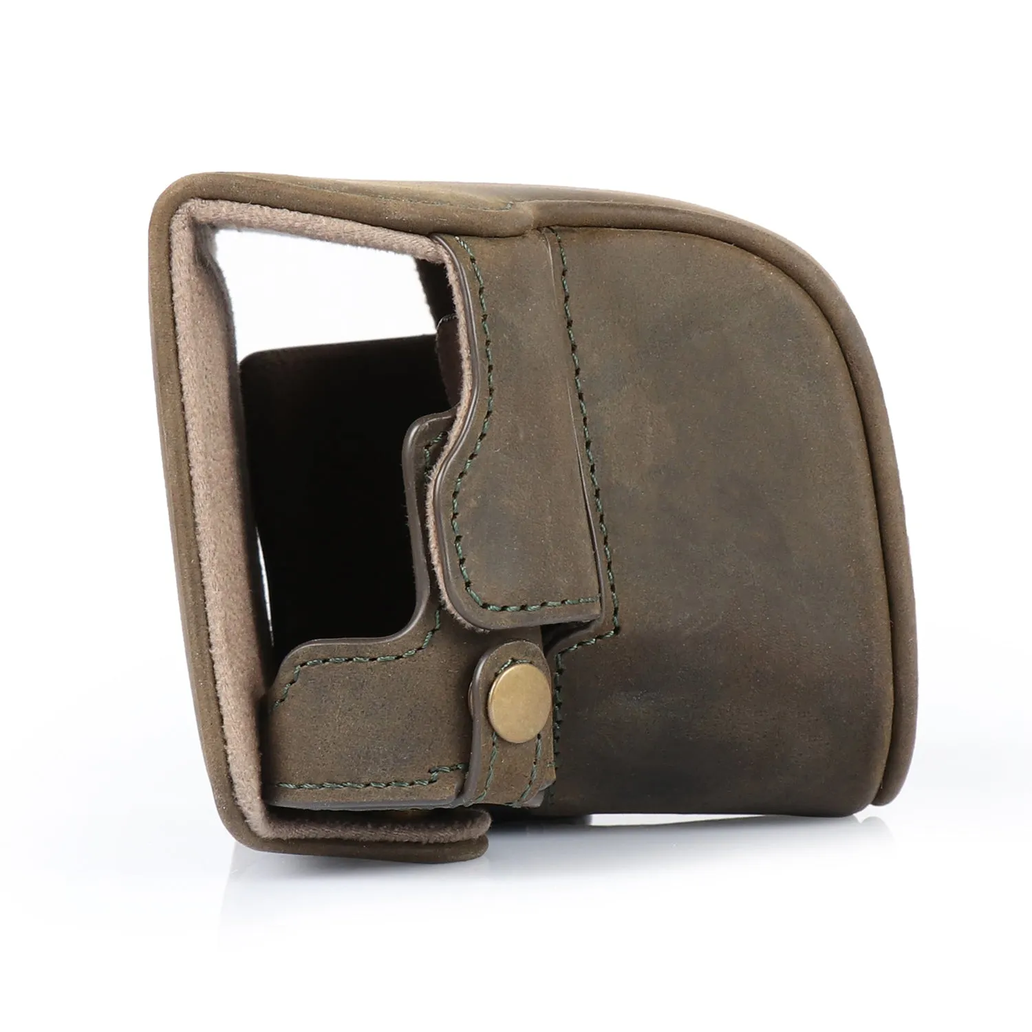 MegaGear Leica D-Lux 7 Ever Ready Top Grain Leather Camera Case and Strap