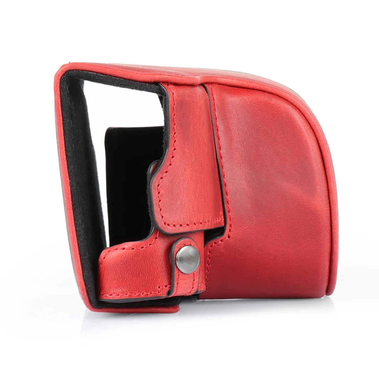 MegaGear Leica D-Lux 7 Ever Ready Top Grain Leather Camera Case and Strap