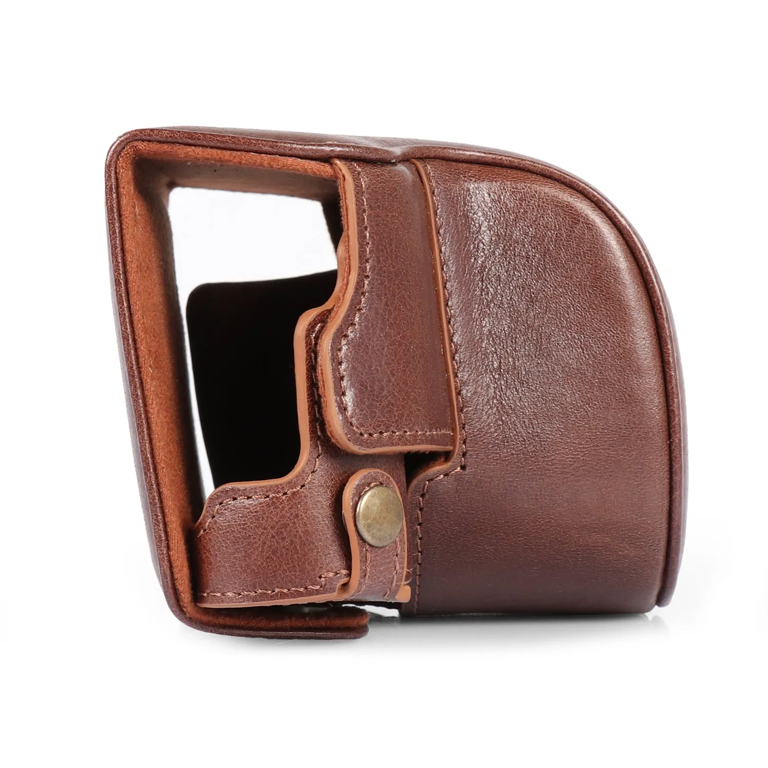 MegaGear Leica D-Lux 7 Ever Ready Top Grain Leather Camera Case and Strap