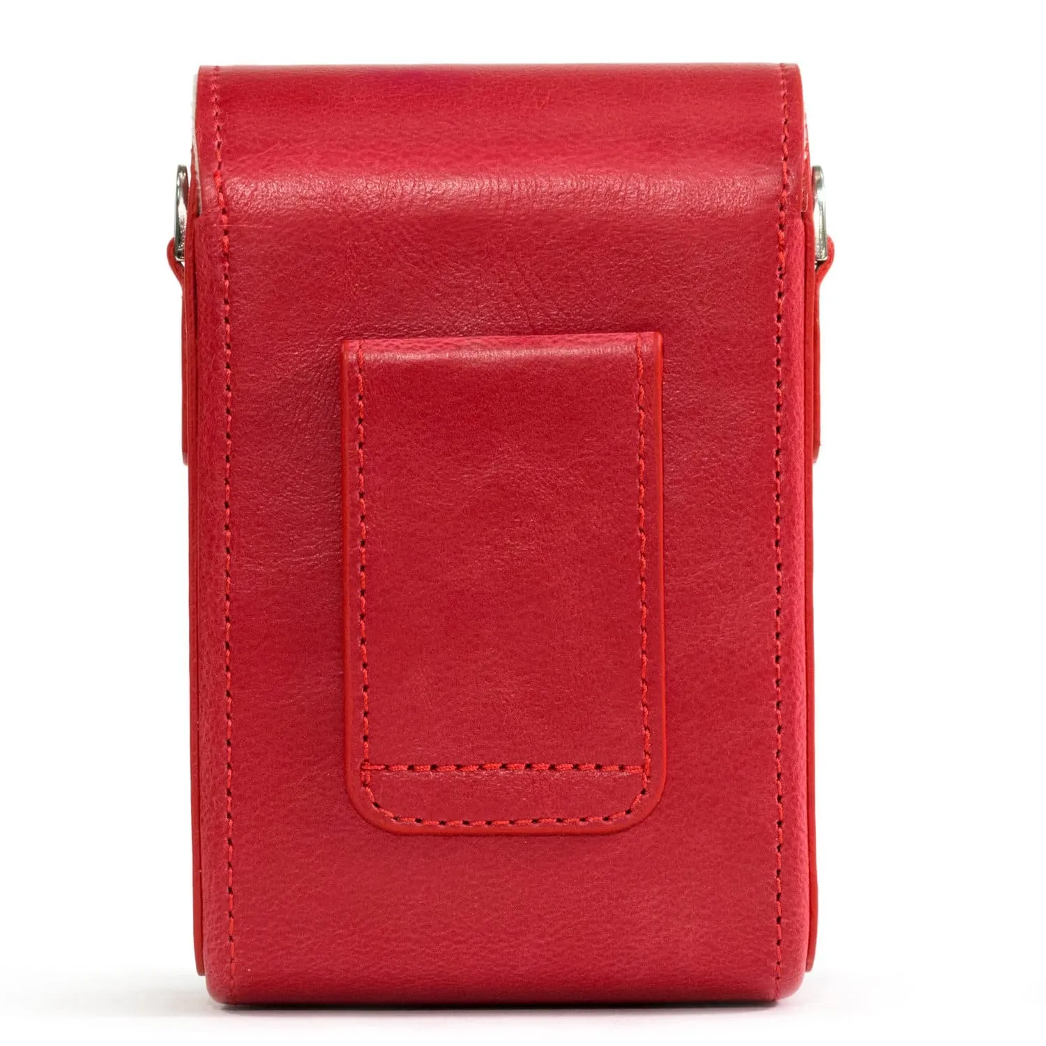 MegaGear Panasonic Lumix DC-ZS70, LX10, ZS60, ZS100, LX15, DC-TZ95, TZ90, DMC-TZ80, TZ100 Leather Camera Case with Strap
