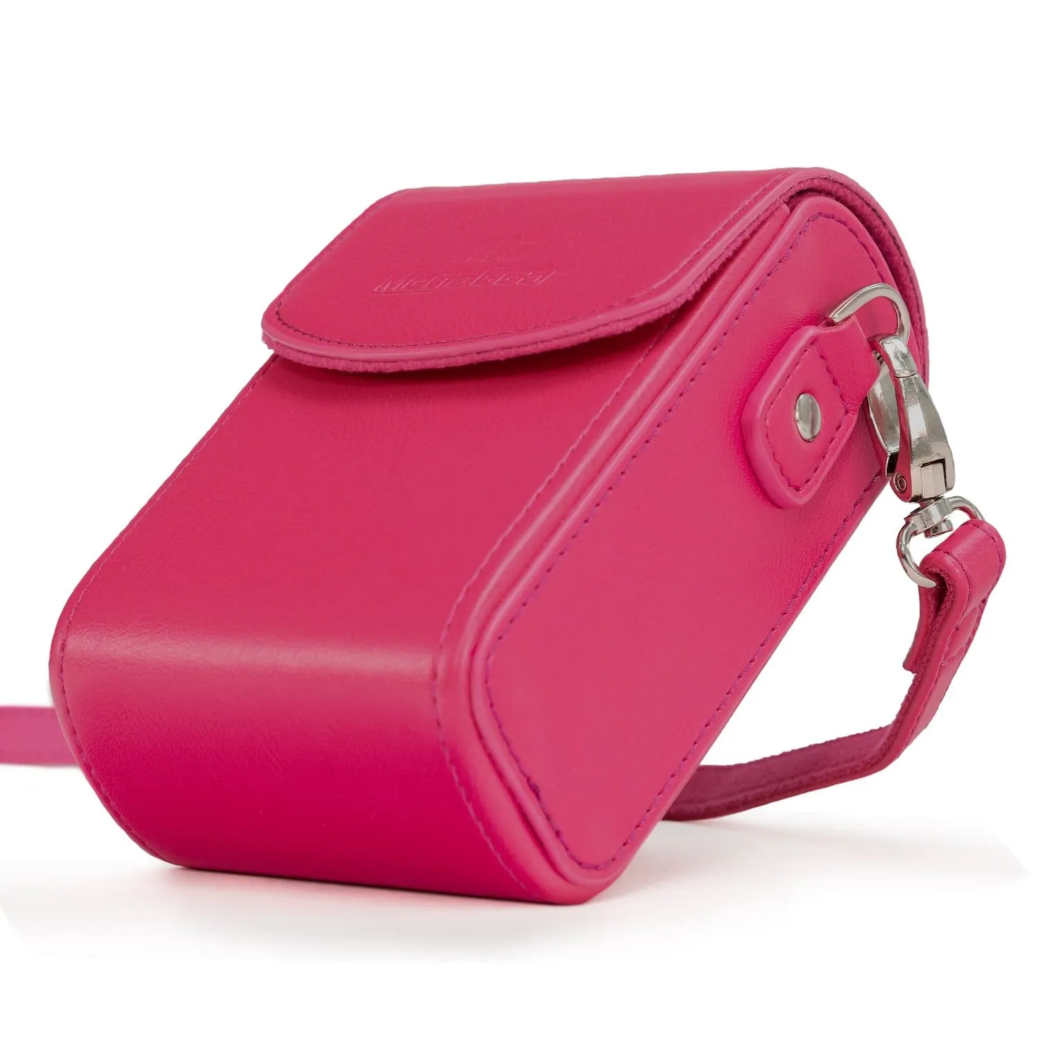 MegaGear Panasonic Lumix DC-ZS70, LX10, ZS60, ZS100, LX15, DC-TZ95, TZ90, DMC-TZ80, TZ100 Leather Camera Case with Strap