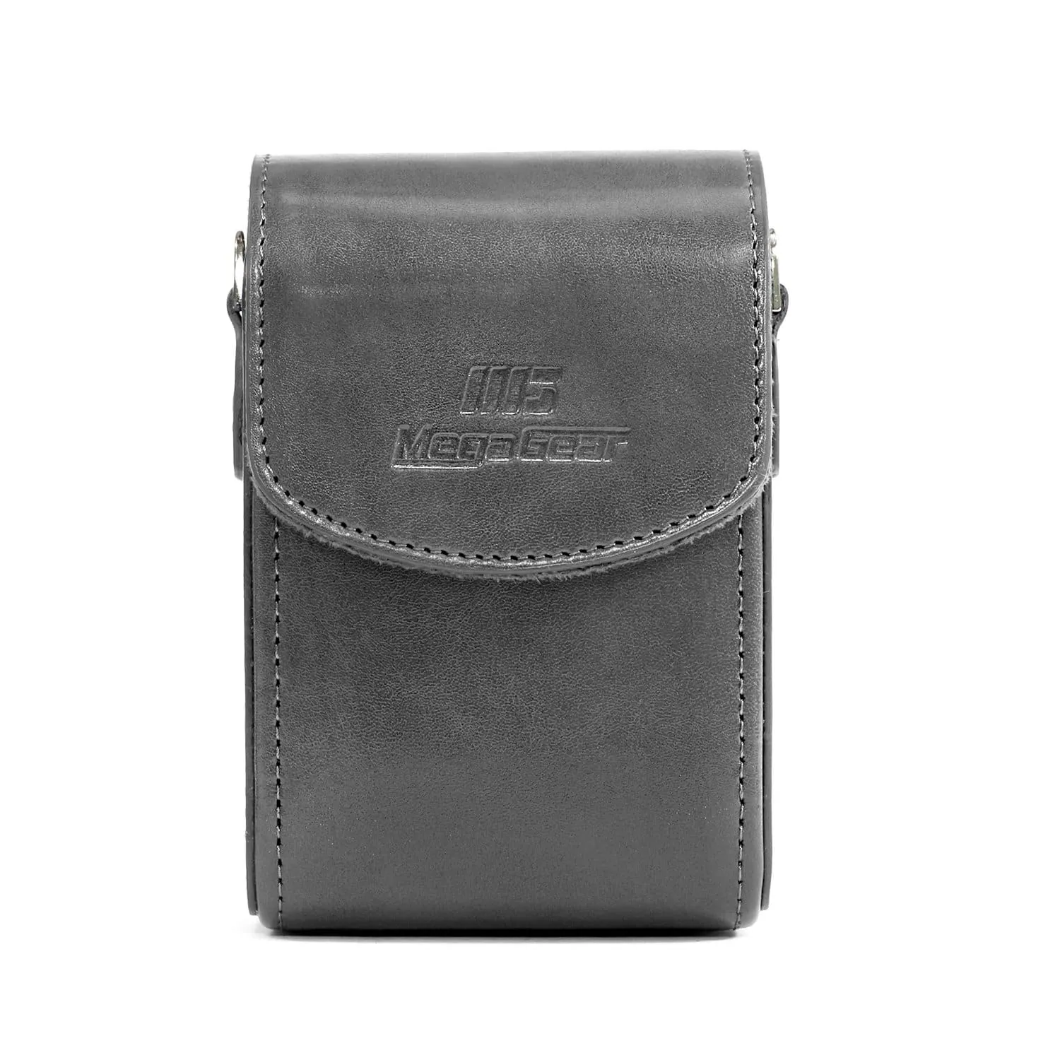 MegaGear Panasonic Lumix DC-ZS70, LX10, ZS60, ZS100, LX15, DC-TZ95, TZ90, DMC-TZ80, TZ100 Leather Camera Case with Strap