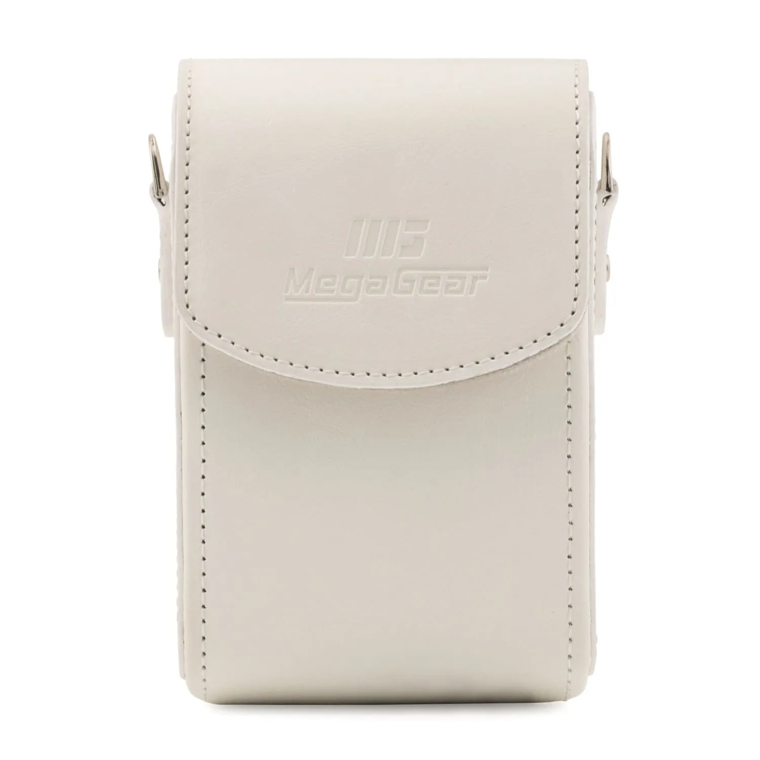 MegaGear Panasonic Lumix DC-ZS70, LX10, ZS60, ZS100, LX15, DC-TZ95, TZ90, DMC-TZ80, TZ100 Leather Camera Case with Strap