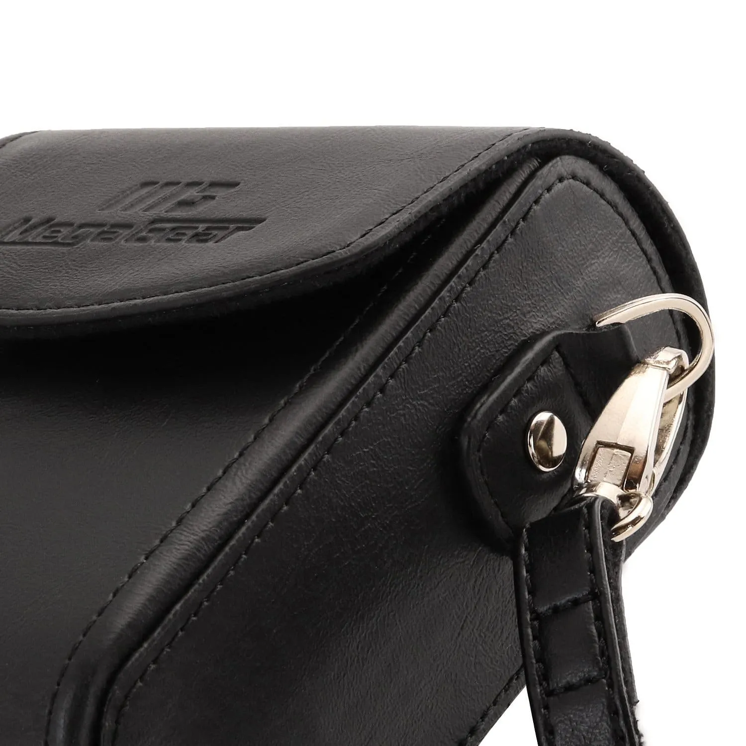 MegaGear Panasonic Lumix DC-ZS70, LX10, ZS60, ZS100, LX15, DC-TZ95, TZ90, DMC-TZ80, TZ100 Leather Camera Case with Strap