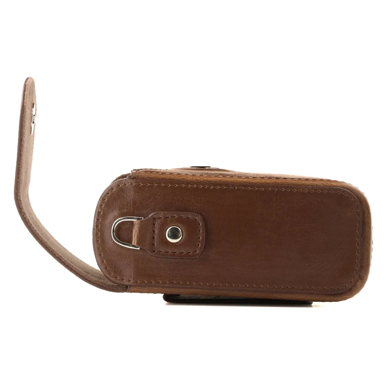 MegaGear Samsung WB350F Leather Camera Case with Strap