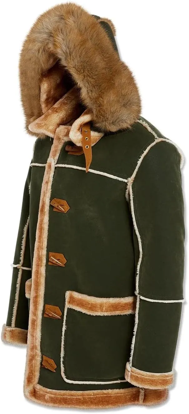 Men Denali Shearling Jackets (Cognac)