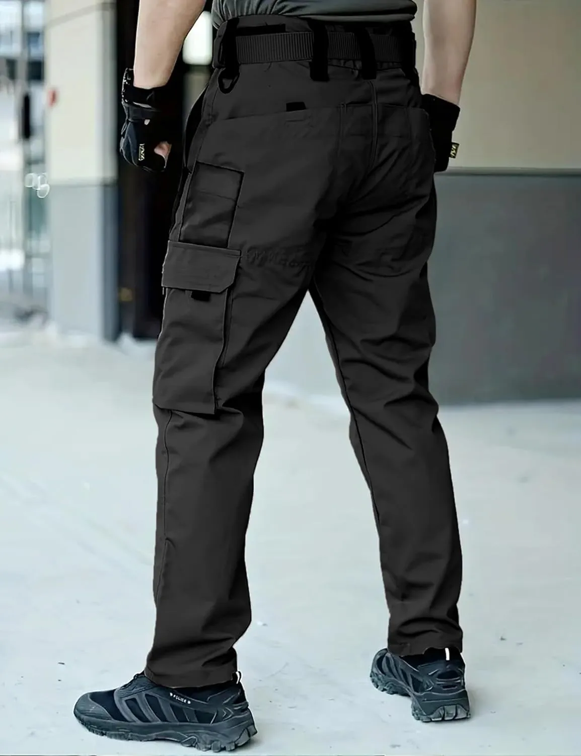 Men's Hiking Tactical Pants Lightweight Work Cargo Pants Waterproof Outdoor Trousers Pants for Men