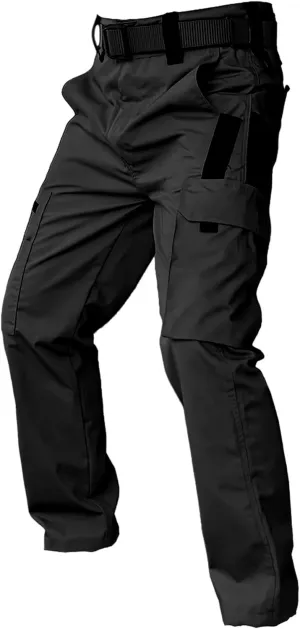 Men's Hiking Tactical Pants Lightweight Work Cargo Pants Waterproof Outdoor Trousers Pants for Men