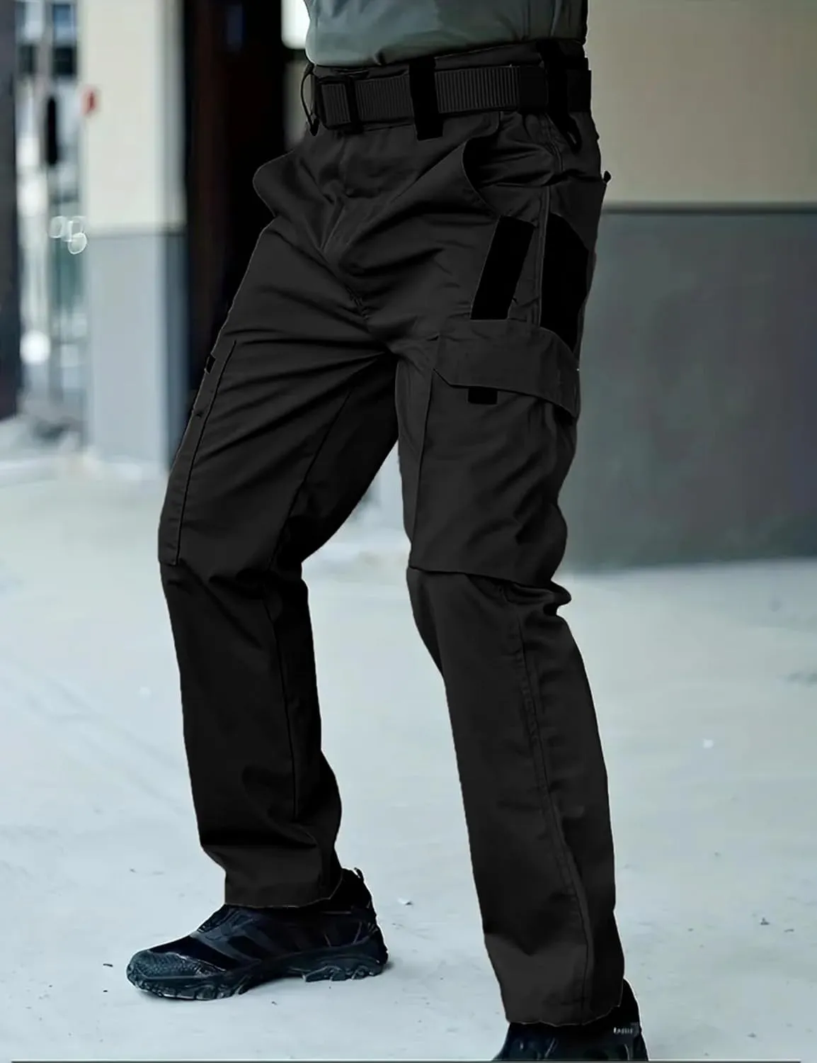 Men's Hiking Tactical Pants Lightweight Work Cargo Pants Waterproof Outdoor Trousers Pants for Men