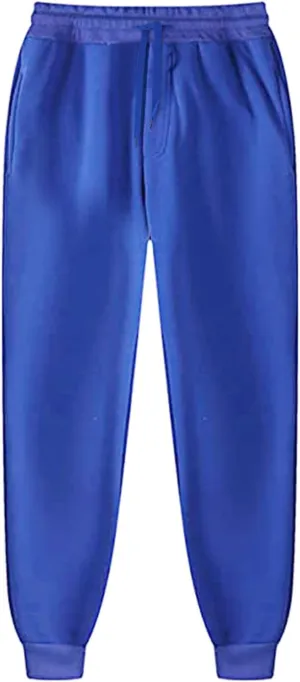 Mens Sweatpants Tapered and Color Trousers Leisure Women Solid Mens Hiking Outwork Pants Joggers Tactical Sweatpants