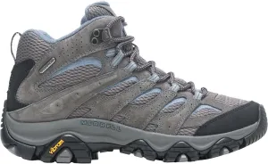 Merrell Women's Moab 3 MID Waterproof Hiking Boot, New Granite, 8 Wide