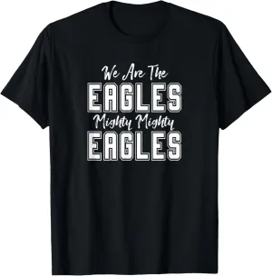 Mighty Eagles School Sports Fan Game Day Team Spirit T-Shirt