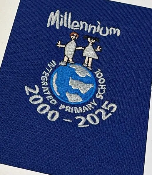 Millennium Integrated Primary v-neck school sweatshirt
