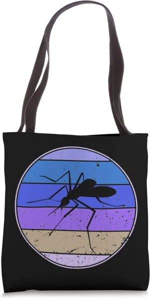 Mosquito Vintage Cool Mosquito Animal Lover 70s 80s Style Tote Bag
