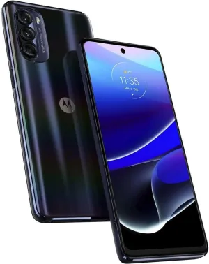 Moto G Stylus 5G 2022 (128GB, 4GB) 6.8" FHD , 50MP Quad Camera, Android 12 (AT&T Locked) XT2215-2 (Steel Blue) (Renewed)