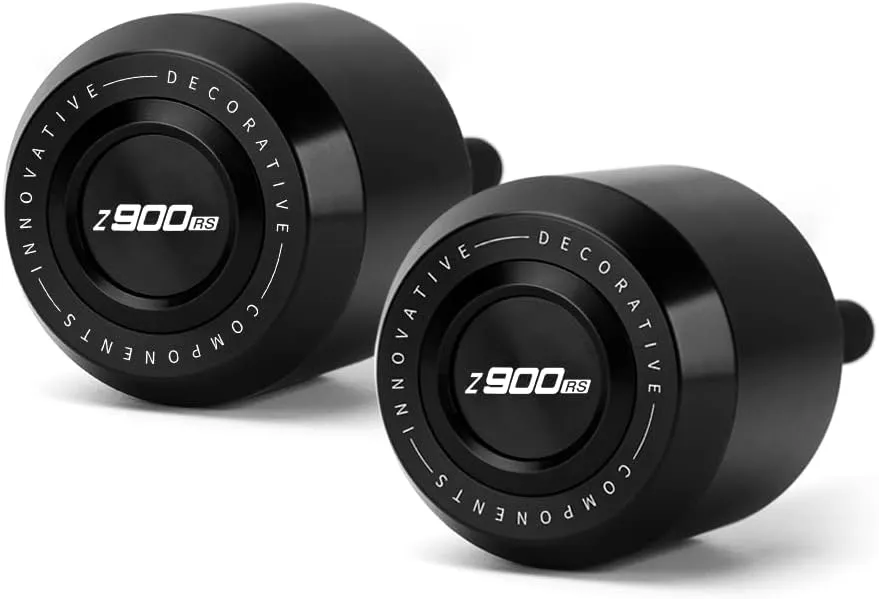 Motorcycle Frame Sliders Crash Bar Compatible With K.awasaki Z900RS 2018 2019 2020 2021 2022 2023 2024 | No Cut Kits Engine Radiator Guard Falling Protector Z900 RS ZR900 Accessories (black)