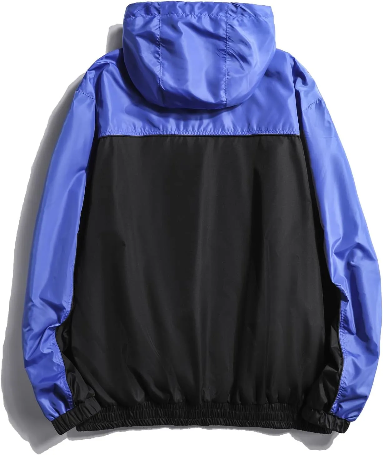 Mywu Lightweight Windbreaker Jacket Men with Mesh Lined for Hiking Travel Water Resistant Men Rain Jacket…