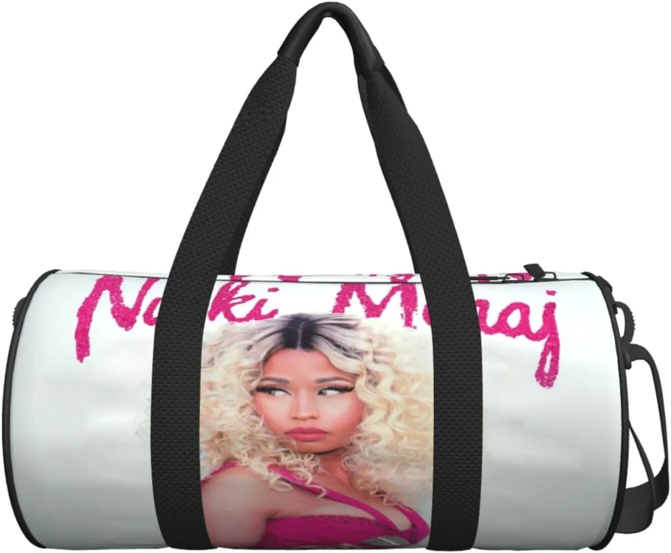 N-icki Minaj Sport Duffel Bag,Travel Duffle Bag Sports Gym Bag,Tote Weekender Bag for Women Men Business Trip
