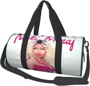 N-icki Minaj Sport Duffel Bag,Travel Duffle Bag Sports Gym Bag,Tote Weekender Bag for Women Men Business Trip