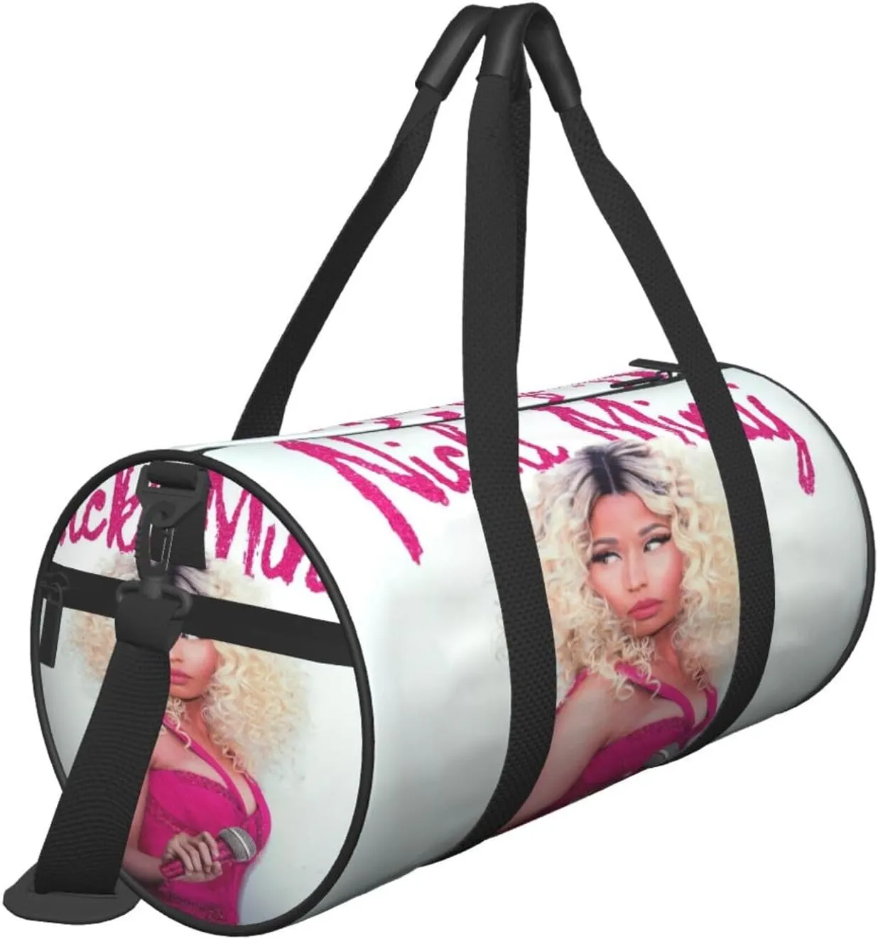 N-icki Minaj Sport Duffel Bag,Travel Duffle Bag Sports Gym Bag,Tote Weekender Bag for Women Men Business Trip