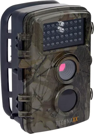 Nature Wildlife Cam TX 69 Full HD Outdoor Surveillance Camera Wildlife Camera Night Vision 12MP 1080P Waterproof Motion Detector Photo Trap, Black