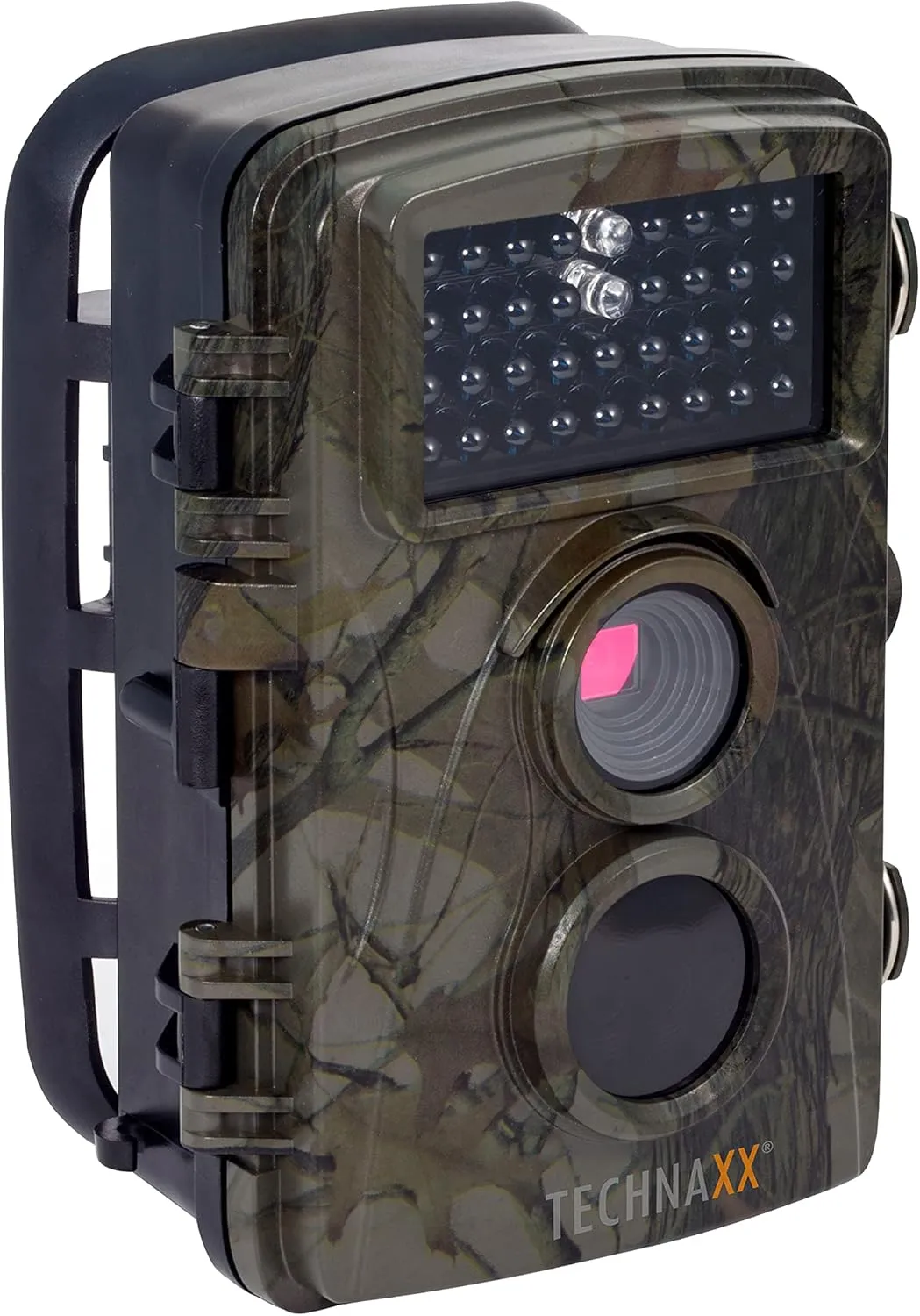 Nature Wildlife Cam TX 69 Full HD Outdoor Surveillance Camera Wildlife Camera Night Vision 12MP 1080P Waterproof Motion Detector Photo Trap, Black