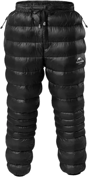 Naturehike Down Pants,Men's Women's Puffy Pants,Winter Warm Outdoor Men Women Ski Snow Pants,Camping Hiking Pants