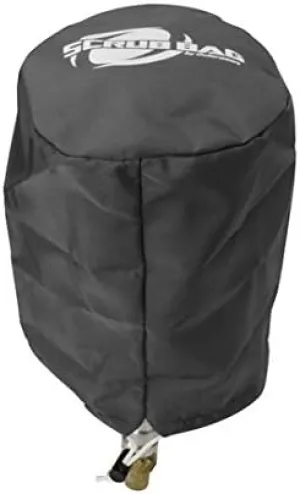NEW OUTERWEARS SCRUB BAG FOR DISTRIBUTORS AND MAGNETOS WITH A LARGE 5" DIAMETER CAP, INCLUDING HEI DISTRIBUTORS, RED, LATE MODELS MODIFIEDS STREET STOCKS, FOR USE DURING CLEANING & WASHING