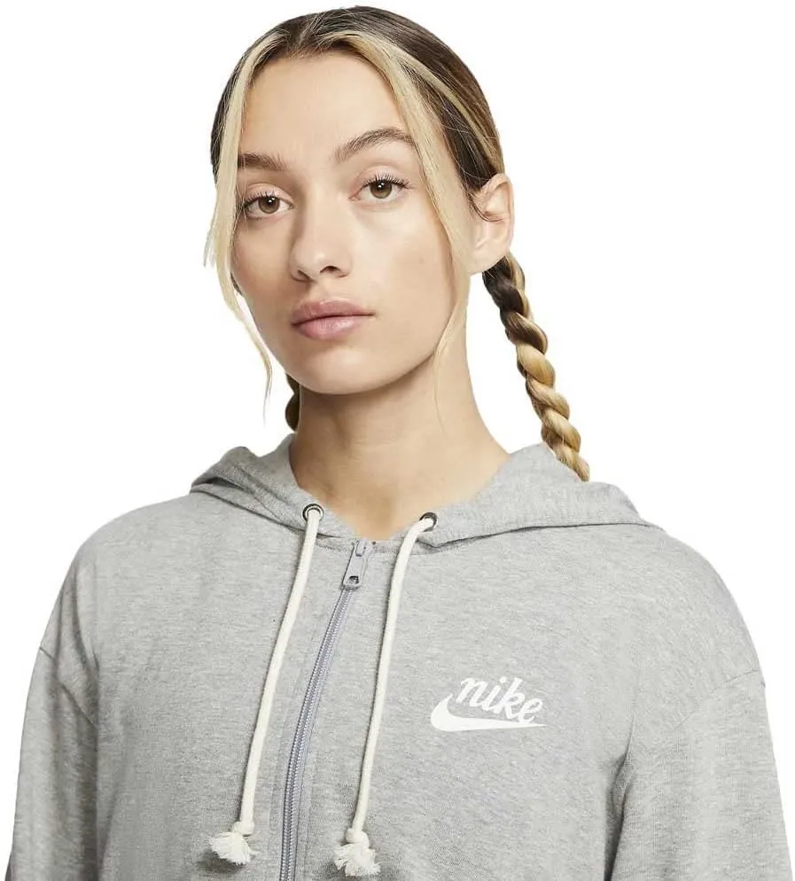 Nike Women's Sportswear Gym Vintage Full-Zip Hoodie