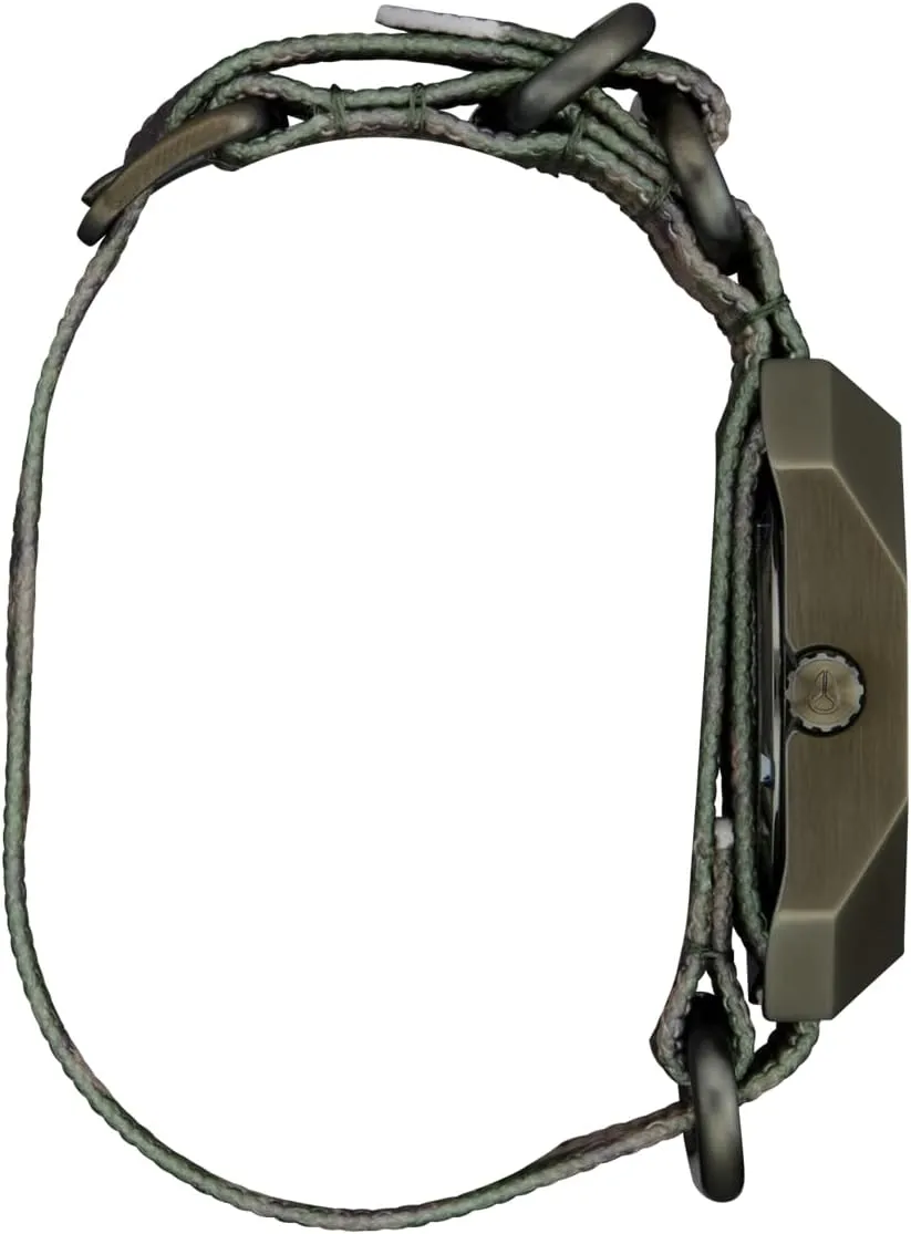 NIXON Scout A1409-100m Water Resistant Men's Analog Field Watch (35 mm Face, 20 mm Nylon Band)