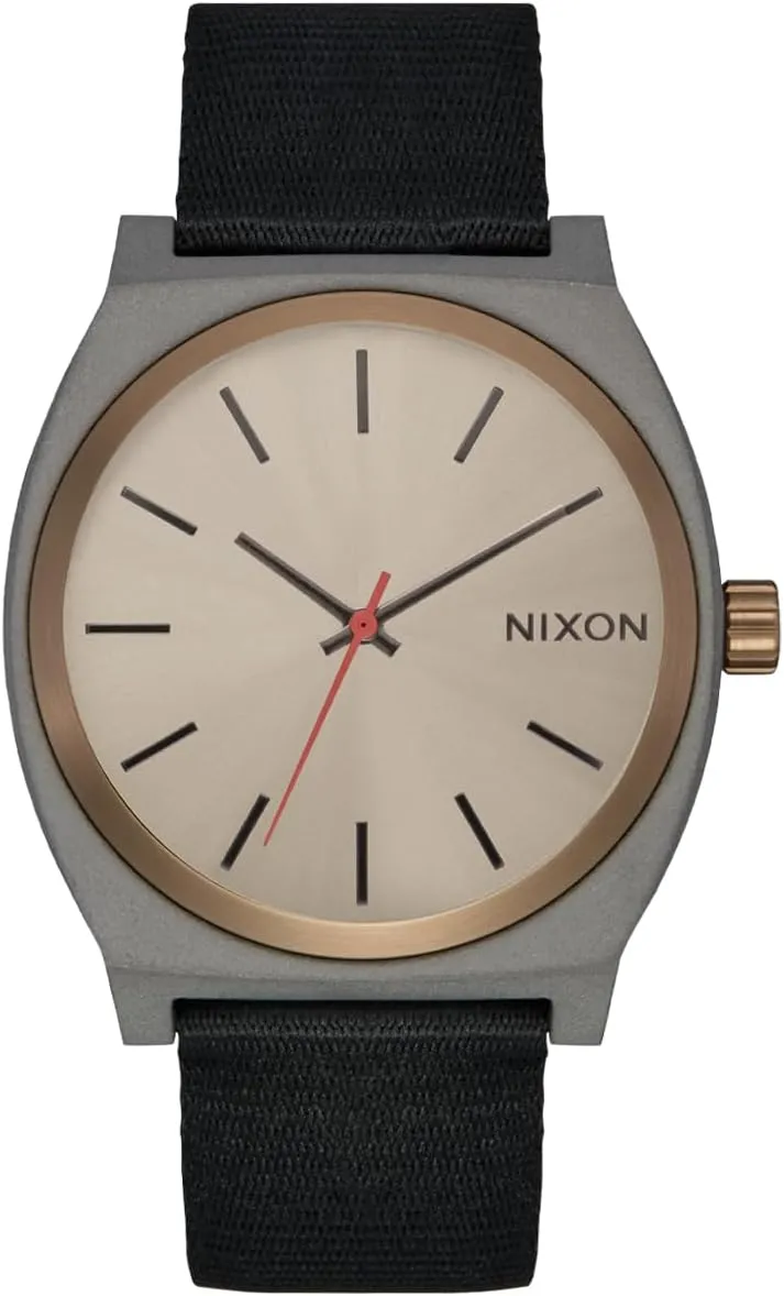 NIXON Sentry Nylon A1393-100m Water Resistant Men's Analog Classic Watch (42mm Watch Face, 23mm Cordura® Nylon Band)